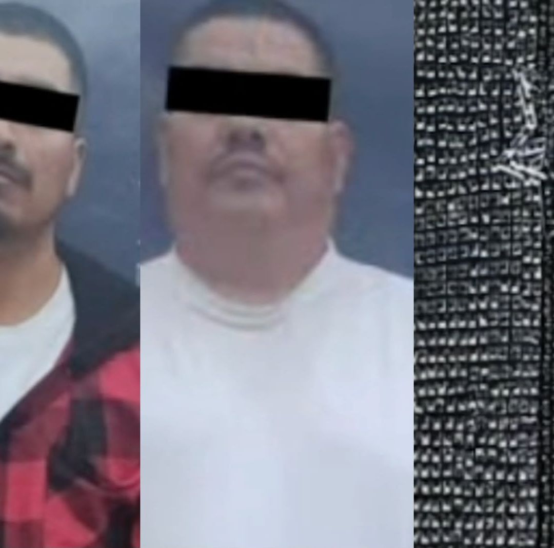 Los dos hombres fueron detenidos junto con los envoltorios.
